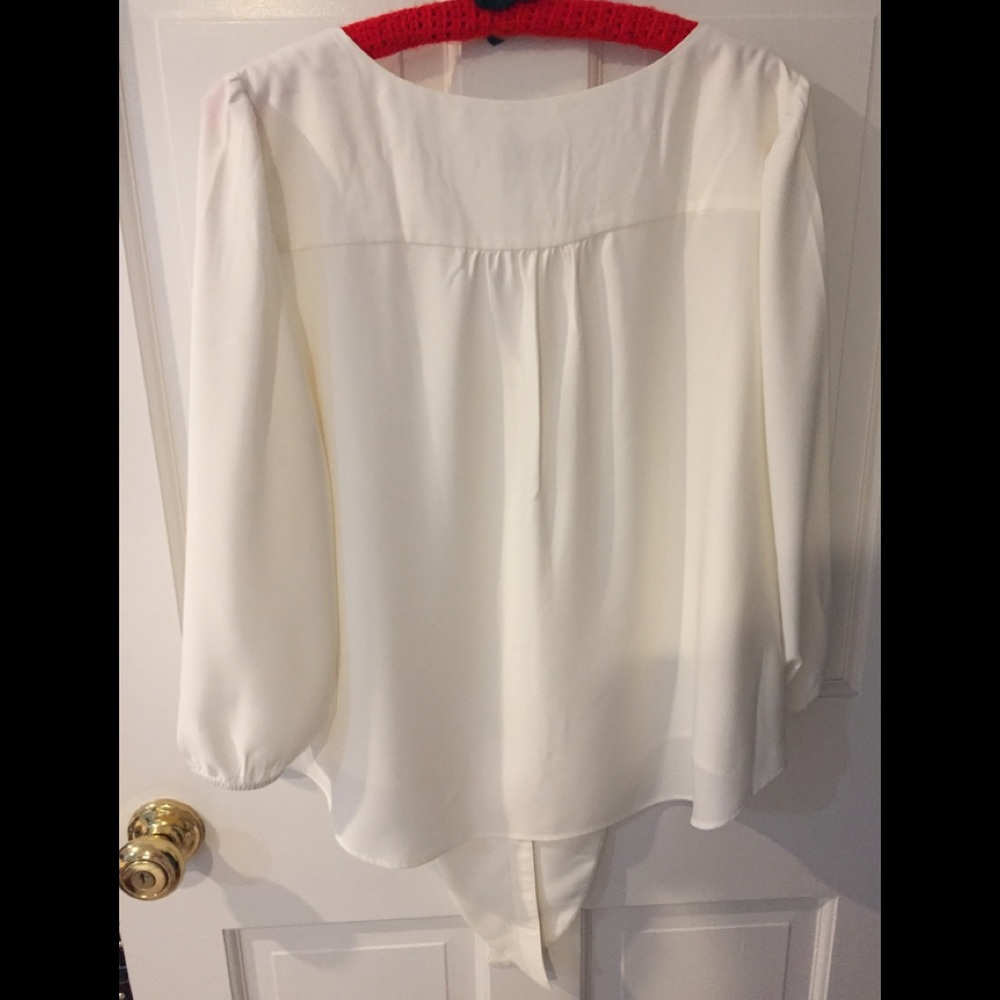 COPY - Loft Outlet Tie up Blouse - Picture 2 of 3
